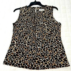 Calvin Klein Animal Print Stretch Sleeveless top - MP